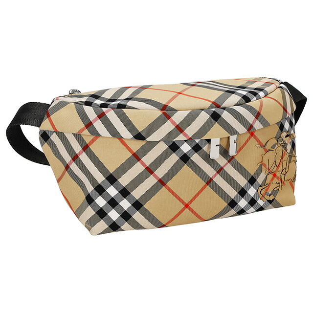 バ－バリ－ ボディバッグ メンズ ブランド BURBERRY 8091780 ベージュ