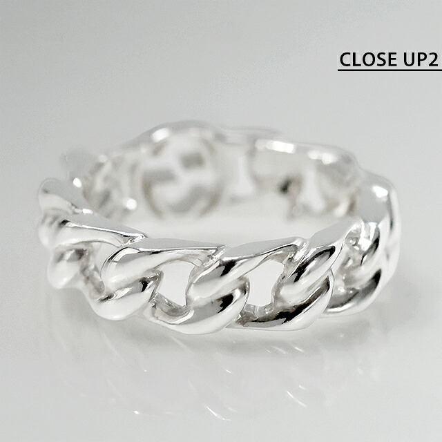 グッチ リング メンズ レディース ブランド GUCCI インターロッキング 10サイズ ロゴ 843972 J8400 0818 シルバー アクセサリー