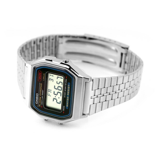 カシオ チープカシオ CASIO ヴィンテージ クォーツ 電池式 A159W-N1 海外モデル ユニセックス チプカシ メンズ レディース 腕時計 ブランド カシオ casio デジタル ブラック 黒 おしゃれ 防水 かわいい プレゼント 実用的