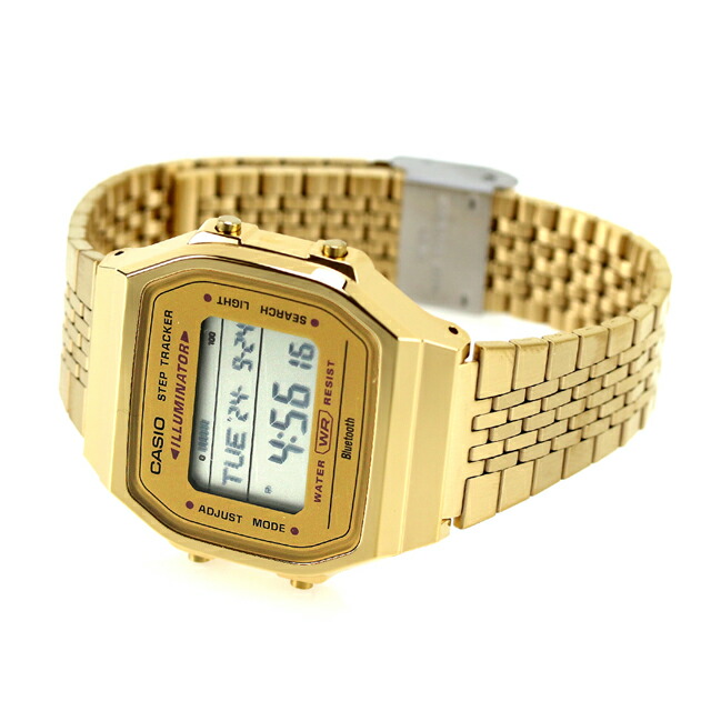 カシオ CASIO ABL-100WEG-9A カシオ コレクション スタンダード Bluetooth メンズ 腕時計 カシオ casio デジタル ゴールド ブランド おしゃれ 防水 プレゼント 男性 実用的