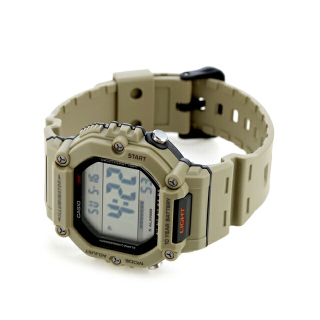 カシオ チープカシオ CASIO クォーツ 電池式 AE-1600H-5AV デジタル 海外モデル メンズ チプカシ 腕時計 ブランド カシオ casio デジタル ベージュ おしゃれ 防水 小さい 軽い かわいい プレゼント 実用的 学生
