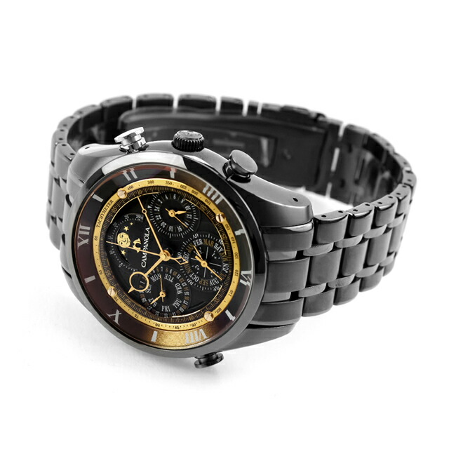 シチズン カンパノラ グランド コンプリケーション 25周年記念限定 「星響（ほしのひびき）」 クォーツ 電池式 腕時計 メンズ 数量限定 クロノ CITIZEN CAMPANOLA AH4084-51E 高級 おしゃれ 防水 文字盤 大きい プレゼント 男性 実用的