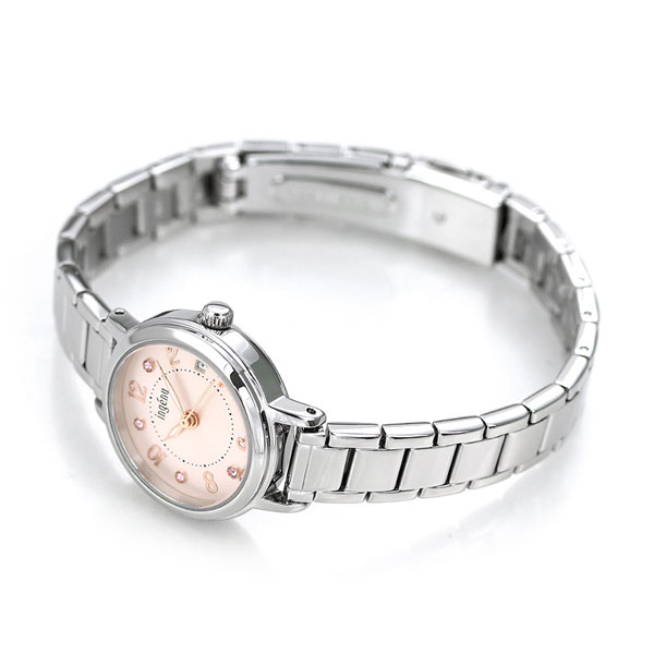 セイコー レディース 腕時計 カレンダー AHJK445 SEIKO ALBA アルバ アンジェーヌ ピンク 時計 ブランド おしゃれ 防水 軽い 華奢 かわいい プレゼント 女性 実用的