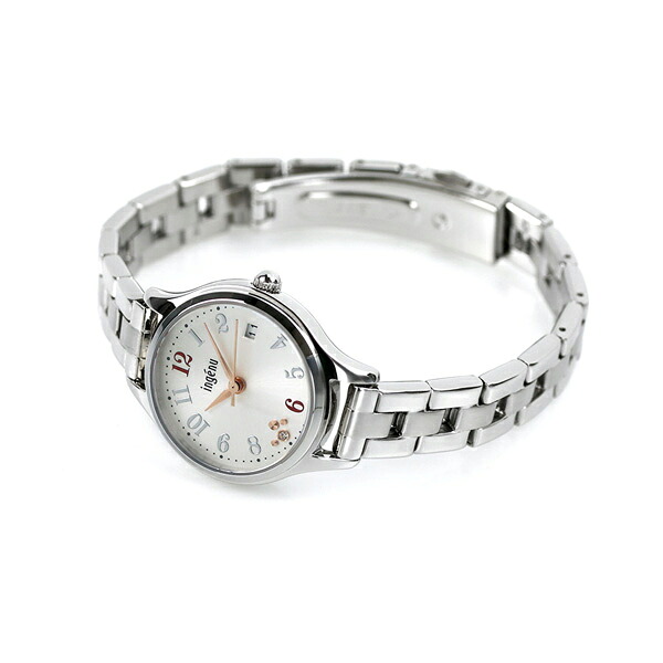 セイコー アルバ アンジェーヌ クオーツ レディース 腕時計 AHJK464 SEIKO ALBA ingenu ホワイト ブランド おしゃれ 防水 軽い 華奢 かわいい プレゼント 女性 実用的