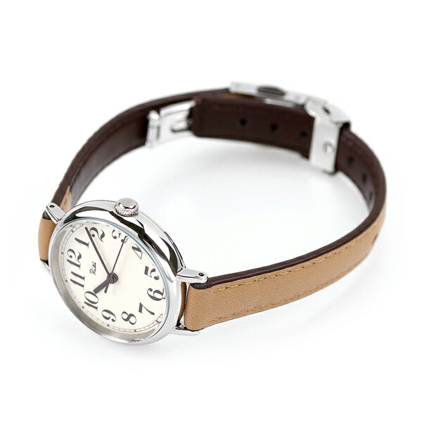 セイコー アルバ リキ クラシック 落栗色 オチグリイロ クオーツ レディース 腕時計 AKQK461 SEIKO ALBA Riki ブランド おしゃれ 防水 軽い 華奢 かわいい プレゼント 女性 実用的