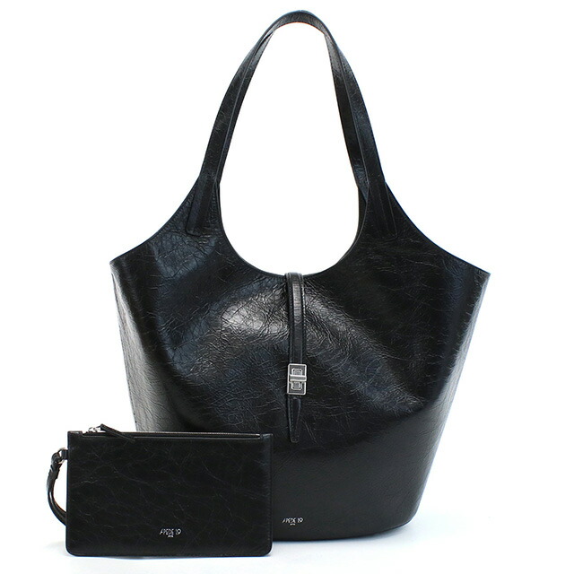 アペードモッド トートバッグ レディース APEDE MOD GARDEN BAG BLACK CRINKLED ブラック バッグ 軽量 手提げ ブランド 高級 おしゃれ プレゼント 女性 実用的 かわいい