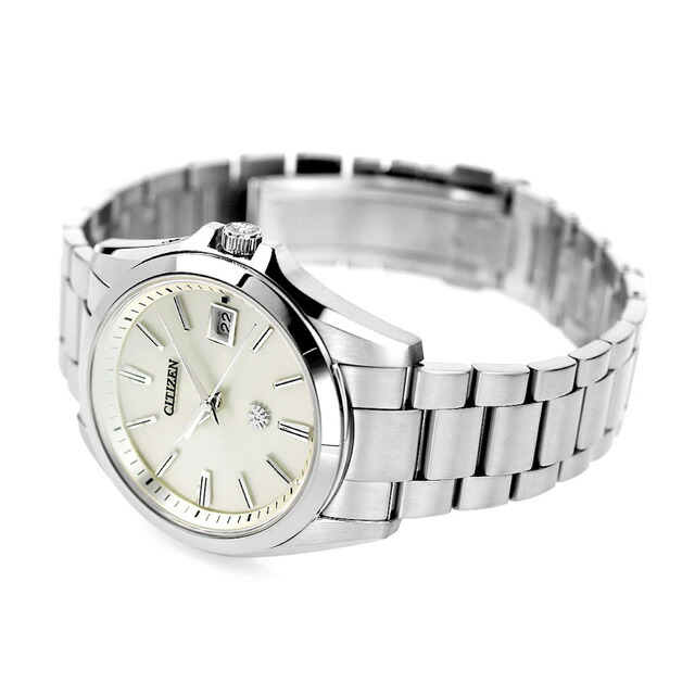 ザシチズン エコドライブ メンズ 腕時計 AQ4060-50A THE CITIZEN 時計 クリーム 高級 ブランド おしゃれ 防水 プレゼント 男性 実用的