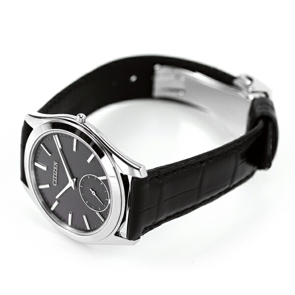 シチズン エコドライブ ワン ソーラー 日本製 クオーツ メンズ 腕時計 AQ5010-01E CITIZEN Eco-Drive One ブラック ブランド おしゃれ 防水 プレゼント 男性 実用的