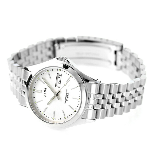 セイコー アルバ クオーツ 腕時計 メンズ SEIKO ALBA AQGK471 アナログ シルバー ブランド おしゃれ 防水 プレゼント 男性 実用的