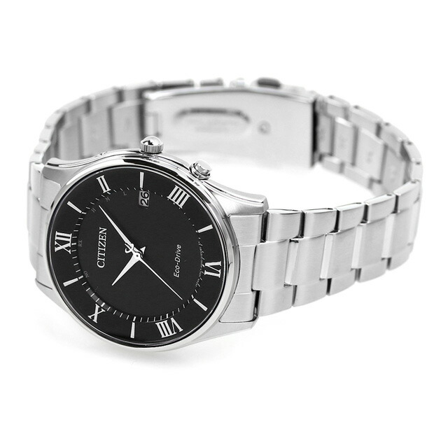 シチズン コレクション 薄型 電波ソーラー メンズ 腕時計 ソーラー電波腕時計 ソーラー電波時計 AS1060-54E CITIZEN ブラック 時計 ブランド おしゃれ 防水 プレゼント 男性 実用的