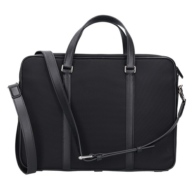 バリー ビジネスバッグ メンズ BALLY ナイロン 2WAY 6308533 ブラック レッド バッグ 軽量 A4 ノートpc ブランド 高級 おしゃれ プレゼント 男性 実用的 かっこいい