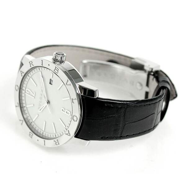ブルガリ BVLGARI ブルガリブルガリ 41mm 自動巻き メンズ BB41WSLD 腕時計 ホワイト 高級 ブランド おしゃれ 防水 プレゼント 男性 実用的