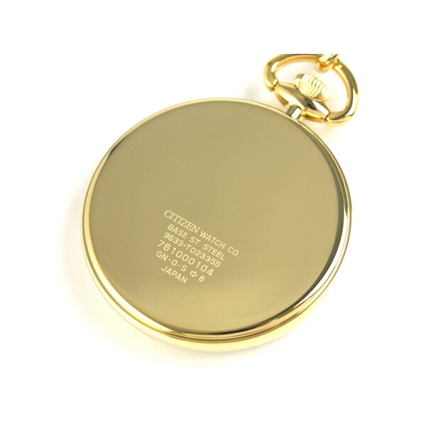 シチズン コレクション ポケットウォッチ クオーツ BC0423-54A 腕時計 ホワイト×ゴールド CITIZEN 懐中時計 ブランド 記念品 プレゼント ギフト