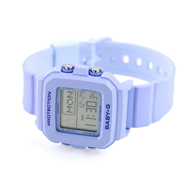 ベビーg ベビージー Baby-G BABY-G＋PLUS BGD-10 Series クォーツ 電池式 BGD-10KH-2B レディース 腕時計 ブランド カシオ casio デジタル ラベンダー おしゃれ 防水 小さい 軽い かっこいい プレゼント 男性 実用的