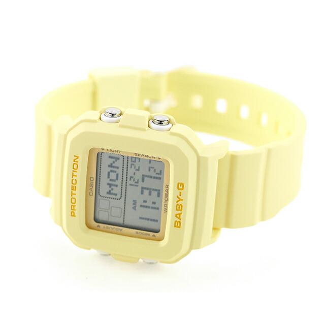 ベビーg ベビージー Baby-G BABY-G＋PLUS BGD-10 Series クォーツ 電池式 BGD-10KH-9 レディース 腕時計 ブランド カシオ casio デジタル パステルイエロー おしゃれ 防水 小さい 軽い かっこいい プレゼント 男性 実用的