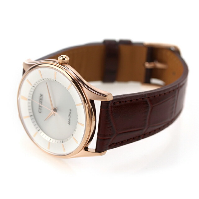 シチズン コレクション エコドライブ BJ6482-04A ソーラー 腕時計 メンズ シルバー ブラウン CITIZEN COLLECTION ブランド おしゃれ 防水 プレゼント 男性 実用的