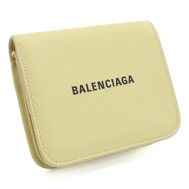 バレンシアガ 二折財布小銭入付き レディース BALENCIAGA イタリア 594216 イエロー系 財布 ウォレット ブランド 高級 おしゃれ プレゼント 実用的