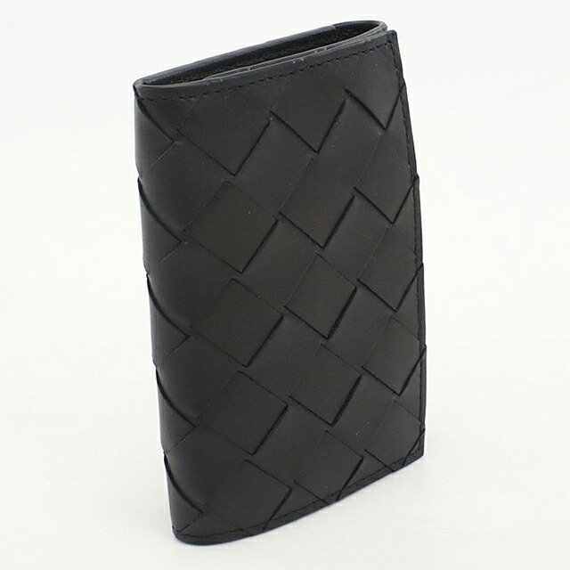 ボッテガ・ヴェネタ 6連キーケース コンパクト メンズ ブランド BOTTEGA VENETA レザー 630336 ネイビー