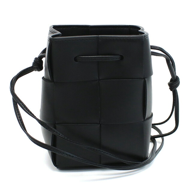 ボッテガ・ヴェネタ 斜め掛け ショルダーバッグ レディース BOTTEGA VENETA イタリア 680217 ブラック バッグ 斜めがけ ブランド 高級 おしゃれ プレゼント 女性 実用的 かわいい