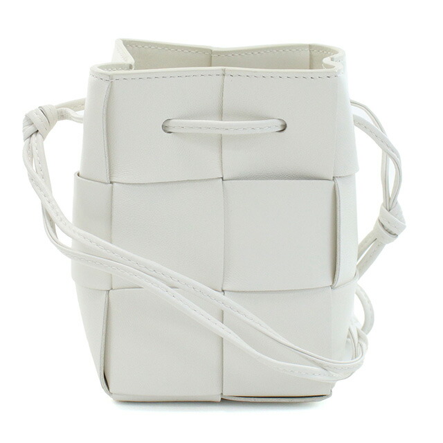 ボッテガ・ヴェネタ 斜め掛け ショルダーバッグ レディース BOTTEGA VENETA イタリア 680217 ホワイト系 バッグ 斜めがけ ブランド 高級 おしゃれ プレゼント 女性 実用的 かわいい