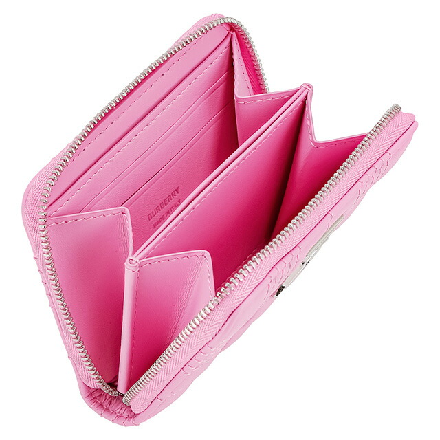 バ－バリ－ コインケース レディース ブランド BURBERRY 8049290 ピンク 小銭入れ 小さい 高級 おしゃれ プレゼント 実用的 かわいい