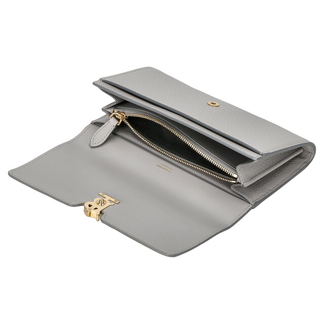 バ－バリ－ 長財布 レディース ブランド BURBERRY 8070435 グレー ウォレット 高級 おしゃれ プレゼント 実用的