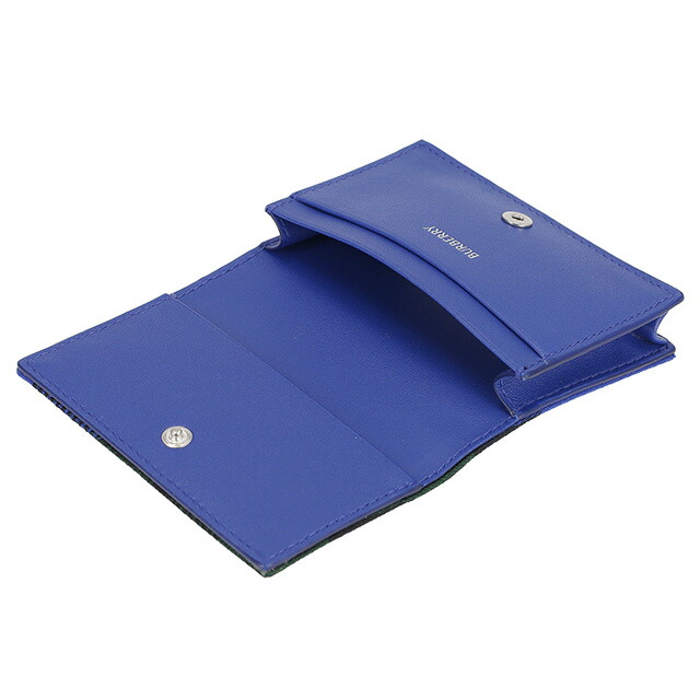 バ－バリ－ 名刺入れ メンズ ブランド BURBERRY 8086008 ナイトブルー 高級 おしゃれ プレゼント 実用的