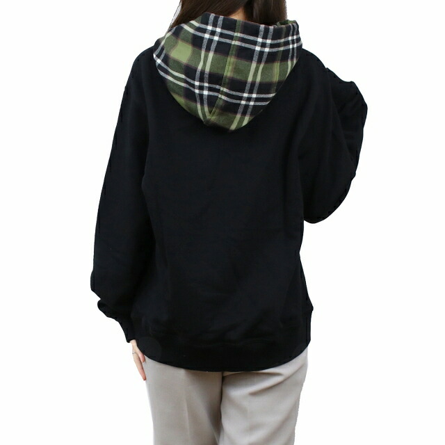 バーバリー パーカー レディース BURBERRY コットン100% ポルトガル 8055905 BLACK ブラック ファッション 選べるモデル