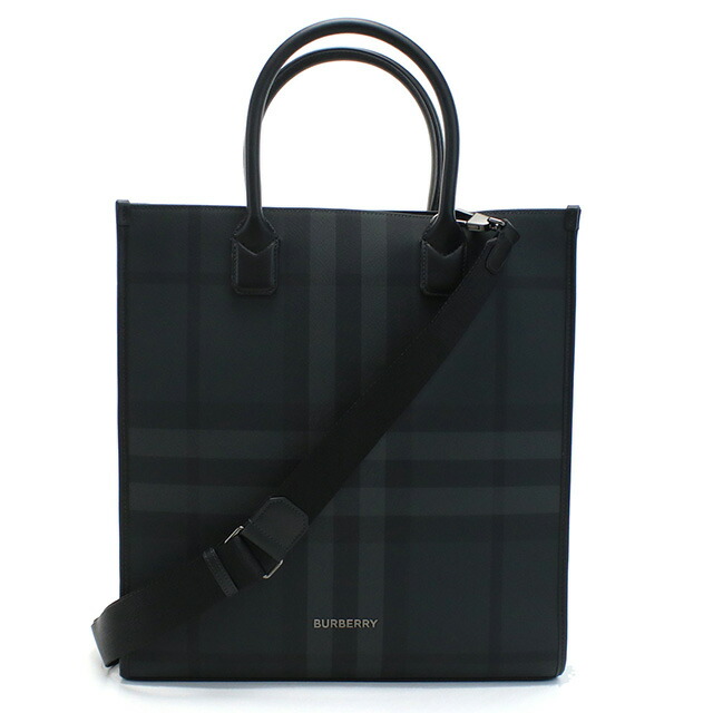 バーバリー トートバッグ ユニセックス ブランド BURBERRY ルーマニア 8062951 CHARCOAL グレー系 バッグ