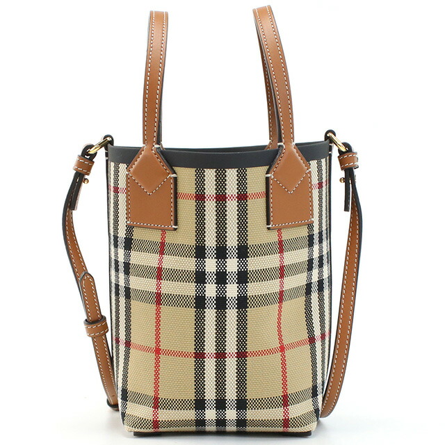 バーバリー トートバッグ レディース ブランド BURBERRY 8070461 VINTAGE CHCK-A.BEIGE バッグ 軽量 手提げ 高級 おしゃれ プレゼント 女性 実用的 かわいい