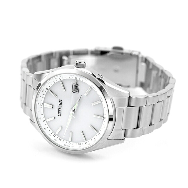 シチズン コレクション エコ・ドライブ電波 腕時計 ブランド メンズ 電波ソーラー CITIZEN COLLECTION CB0300-53A アナログ シルバー 日本製 おしゃれ 防水 プレゼント 男性 実用的