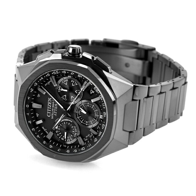 シチズン アテッサ ダブルダイレクトフライト エコドライブGPS衛星電波 腕時計 ブランド メンズ チタン クロノグラフ ソーラー CITIZEN ATTESA CC4105-69E アナログ 日本製 高級 おしゃれ 防水 文字盤 大きい プレゼント 男性 実用的