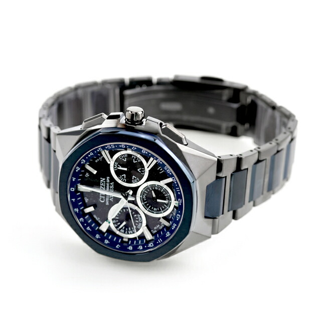 シチズン アテッサ ブルーユニバースコレクション 第2弾 ダブルダイレクトフライト ACT Line 限定モデル エコドライブGPS衛星電波 腕時計 ブランド メンズ チタン 数量限定 クロノ 高級 おしゃれ 防水 文字盤 大きい プレゼント 男性 実用的