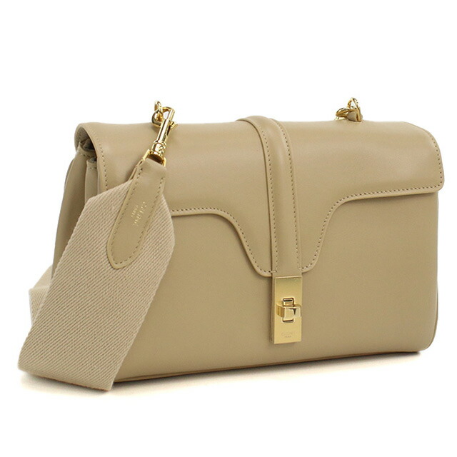 セリーヌ ショルダーバッグ ショルダー レディース CELINE イタリア 19685 BEIGE ベージュ系 バッグ 斜めがけ ブランド 高級 おしゃれ プレゼント 女性 実用的 かわいい