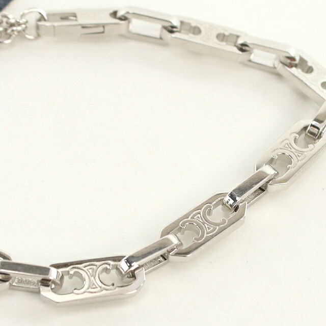 セリーヌ ブレスレット ユニセックス ブランド CELINE 461OK シルバー アクセサリー