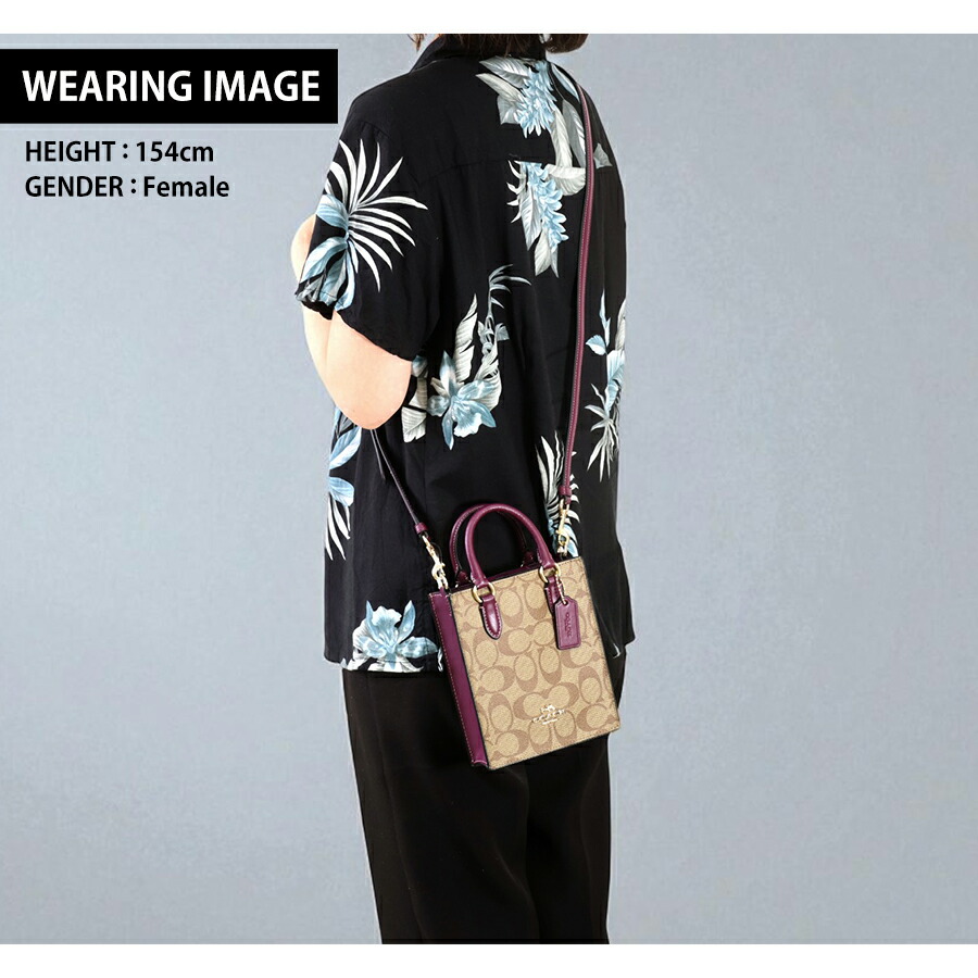 コーチ ハンドバッグ 2way ショルダーバッグ 斜めがけ レディース アウトレット ブランド COACH シグネチャー CJ494 IMRSF カーキベージュ/ディープベリーパープル 軽量 小さめ 手提げ 高級 おしゃれ プレゼント 女性 実用的 かわいい