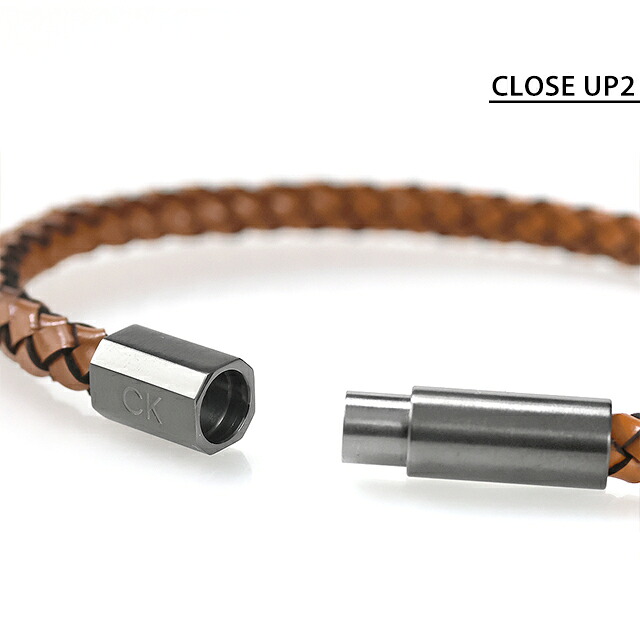 カルバンクライン ブレスレット メンズ CALVIN KLEIN インダストリアルファセット INDUSTRIAL FACETS 35100046 ブラウン アクセサリー 腕輪 ジュエリー ブランド 高級 おしゃれ プレゼント 男性 実用的 かっこいい