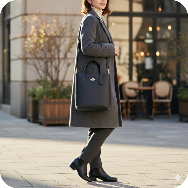 コーチ トートバッグ 2way ショルダーバッグ レディース アウトレット ブランド COACH レザー CP036 IMBLK ブラック 軽量 手提げ 高級 おしゃれ プレゼント 女性 実用的 かわいい