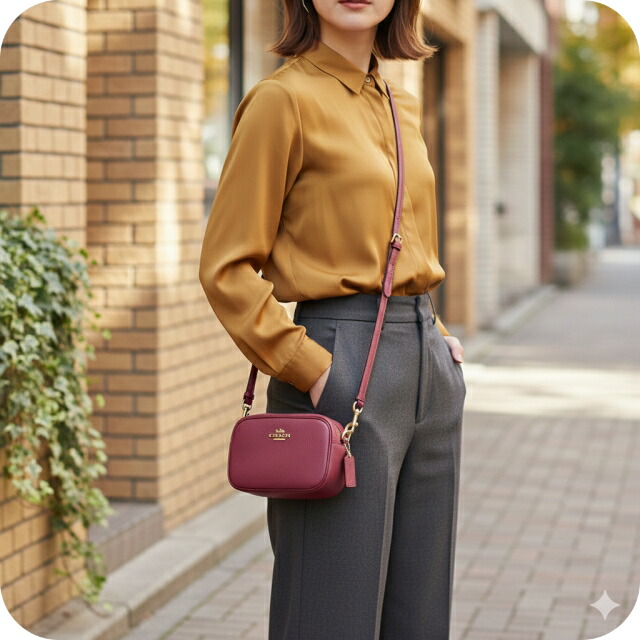 コーチ ショルダーバッグ メッセンジャーバッグ レディース アウトレット ブランド COACH レザー CQ875 IMPIN ピンク 斜めがけ 高級 おしゃれ プレゼント 女性 実用的 かわいい