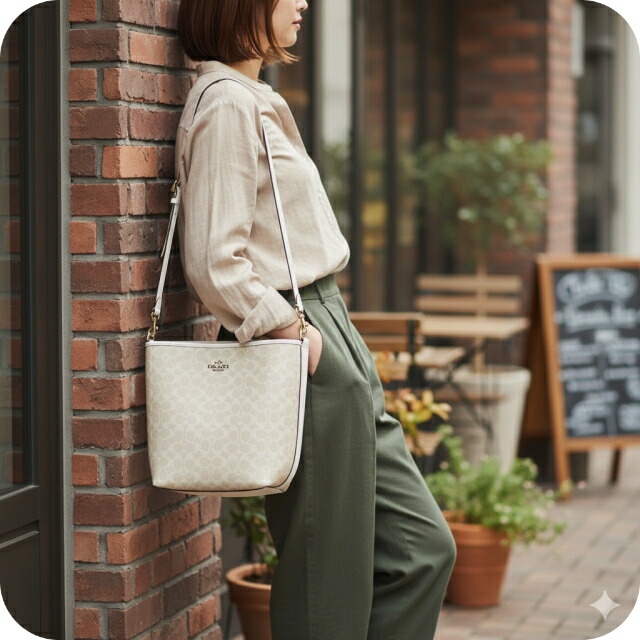 コーチ ハンドバッグ 2way ショルダーバッグ 斜めがけ メンズ レディース アウトレット ブランド COACH レザー CT802 IMXDM ベージュ 軽量 小さめ 手提げ 高級 おしゃれ プレゼント 実用的