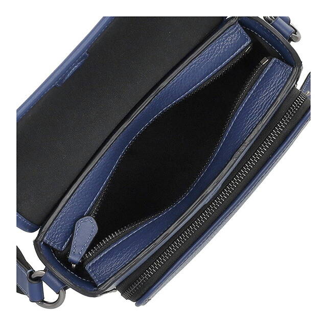 コーチ ショルダーバッグ メッセンジャーバッグ メンズ アウトレット ブランド COACH レザー CY800 QBDEB ネイビー 斜めがけ 高級 おしゃれ プレゼント 男性 実用的 かっこいい