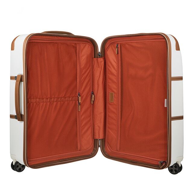 デルセー スーツケース キャリーバッグ メンズ レディース ブランド DELSEY 00167681015 ホワイト／ブラウン