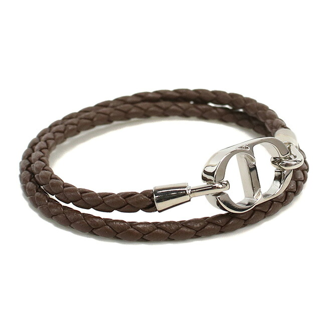 ディオール ブレスレット メンズ Christian Dior ドイツ B1973 ブラウン アクセサリー 選べるモデル 腕輪 ジュエリー ブランド 高級 おしゃれ プレゼント 男性 実用的 かっこいい