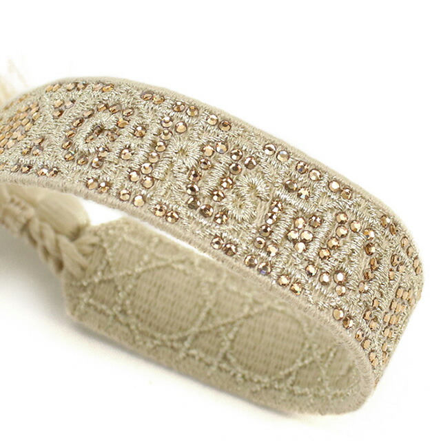 ディオール ブレスレット レディース ブランド Christian Dior イタリア B2055 BEIGE ベージュ系 アクセサリー