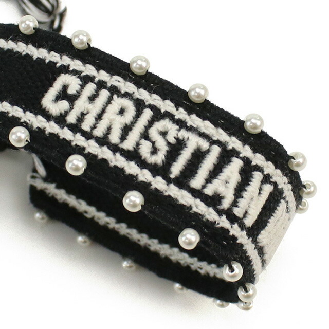 ディオール ブレスレット レディース ブランド Christian Dior イタリア B2260 NERO ブラック アクセサリー