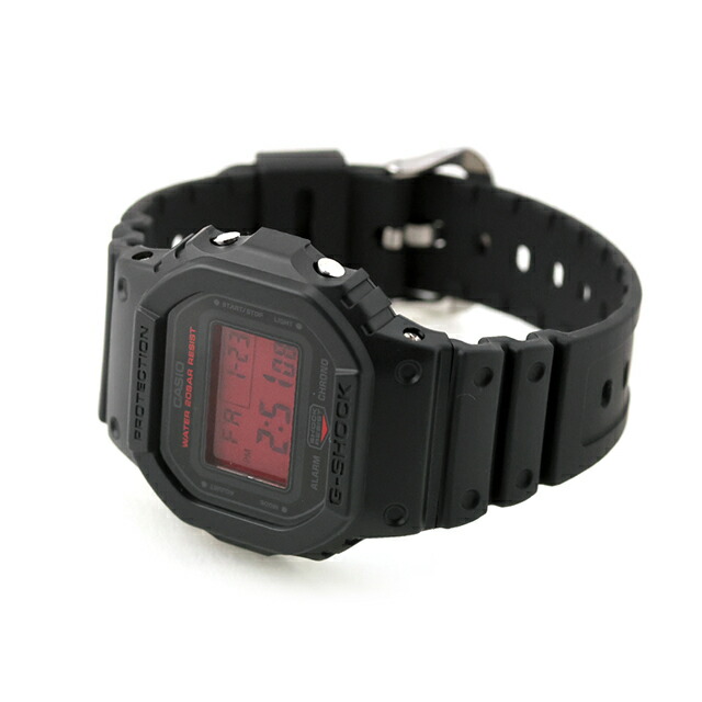gショック ジーショック 5600 G-SHOCK オリジン 5600シリーズ クォーツ 電池式 DW-5600BBR-1 メンズ 腕時計 ブランド カシオ casio デジタル レッド ブラック 黒 おしゃれ 防水 プレゼント 男性 実用的