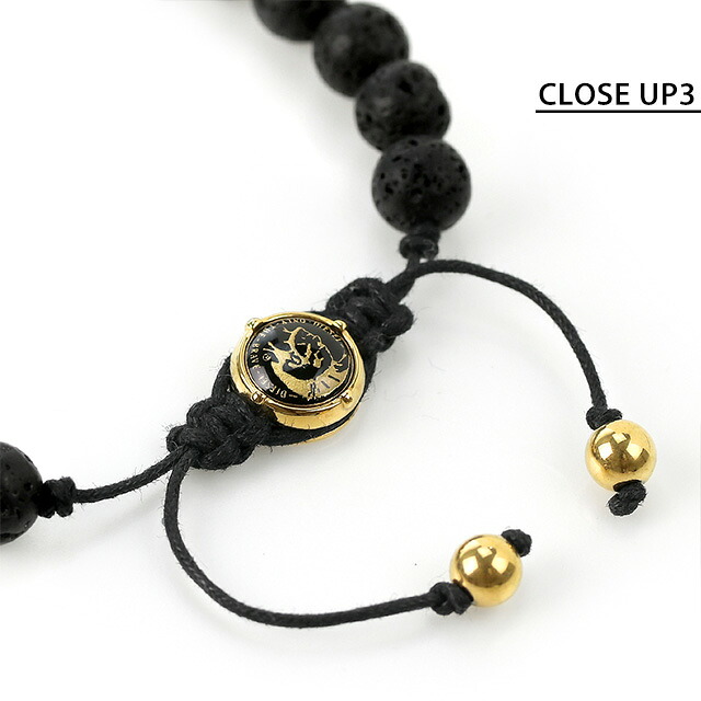 DIESEL ディーゼル ブレスレット ブランド メンズ ステンレススチール ビーズ 数珠タイプ ユニセックス レディース DX1069710 ブラック アクセサリー 誕生日プレゼント 記念日 ギフト 男性 プレゼント 実用的