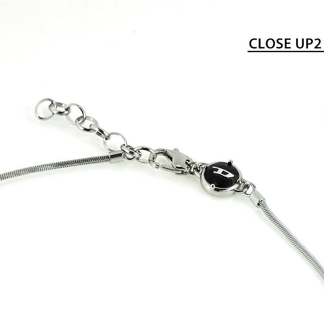 ディーゼル ネックレス ペンダント メンズ レディース DIESEL ロゴ シルバー アクセサリー ジュエリー ブランド 高級 おしゃれ プレゼント 実用的 ペア