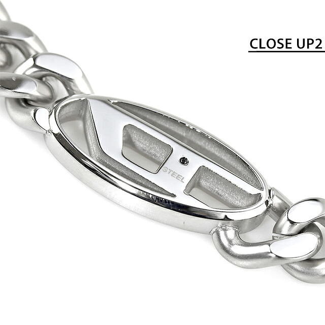 ディーゼル ネックレス ペンダント メンズ レディース DIESEL ステンレススチール DX1433040 シルバー アクセサリー ジュエリー ブランド 高級 おしゃれ プレゼント 実用的 ペア