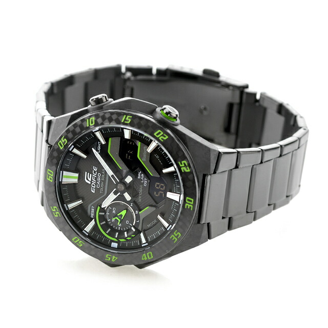 エディフィス EDIFICE ソーラー ECB-2200RC-1A3 ウィンドフロー Bluetooth 海外モデル メンズ 腕時計 ブランド カシオ casio アナデジ ブラック 黒 おしゃれ 防水 文字盤 大きい プレゼント 男性 実用的